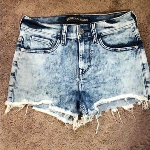 Express Mid Rise Shorts